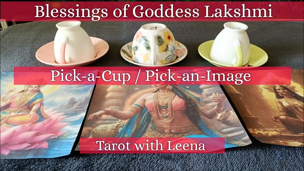 Coffee cup reading : Blessings of Goddess Lakshmi 🪷 | Pick a Cup | Tarot with Leena