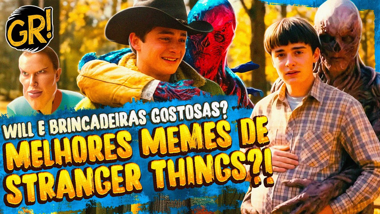 MELHORES MEMES DE STRANGER THINGS!! (EU N&Atilde;O GOSTO DE GAROTAS)