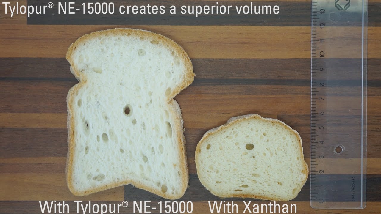 High Volume and Softest Texture Gluten-free bread with Tylopur