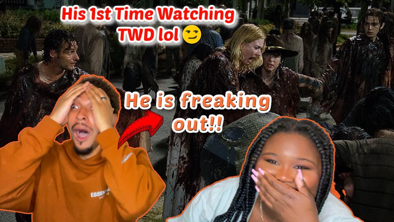 The Walking Dead S6 Ep9 Couple reaction | 