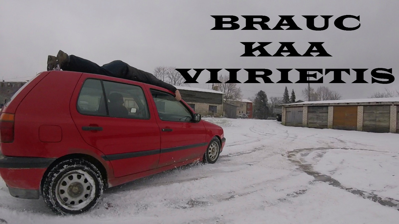 Brauc kā vīrietis.