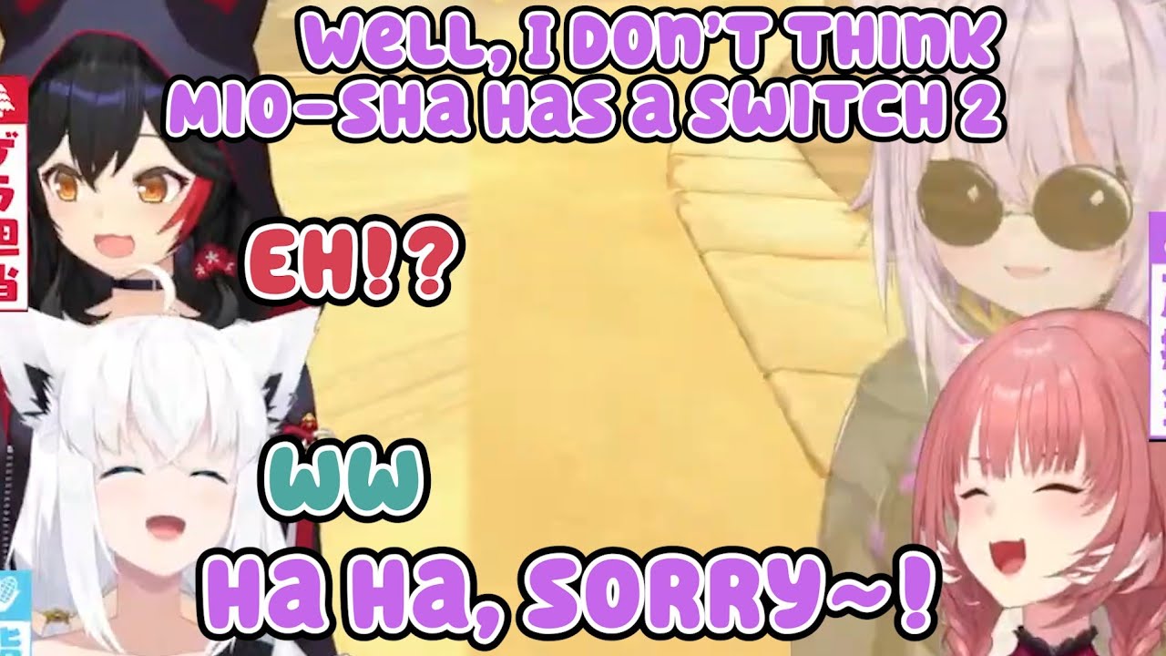 Okayu Roasts Mio While Doing Lui’s Voice Over w【Eng Sub Hololive】