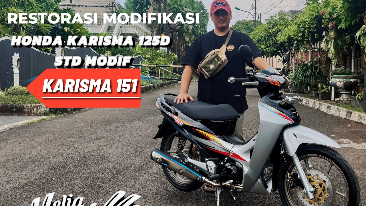 RESTORASI MODIFIKASI HONDA KARISMA 125D FROM SOLO JAWATENGAH