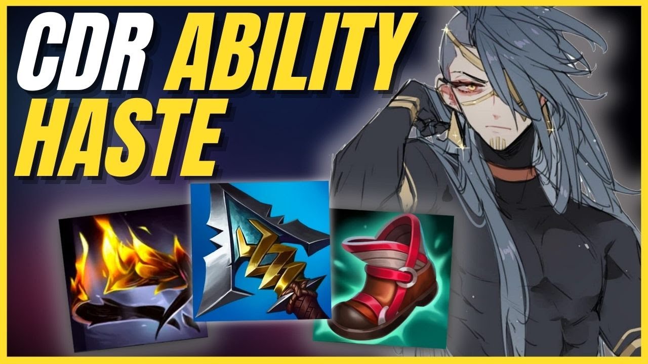 CHECK OUT THIS KAYN CDR HASTE GUIDE - League of Legends
