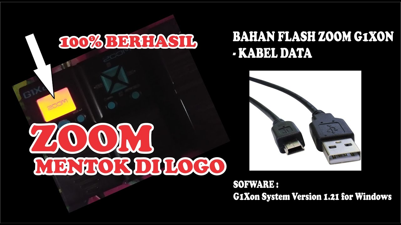 MENGATASI EROR  EFEK ZOOM G1X ON TAMPIL LOGO NAMA ZOOM ATAU BOOTLOP