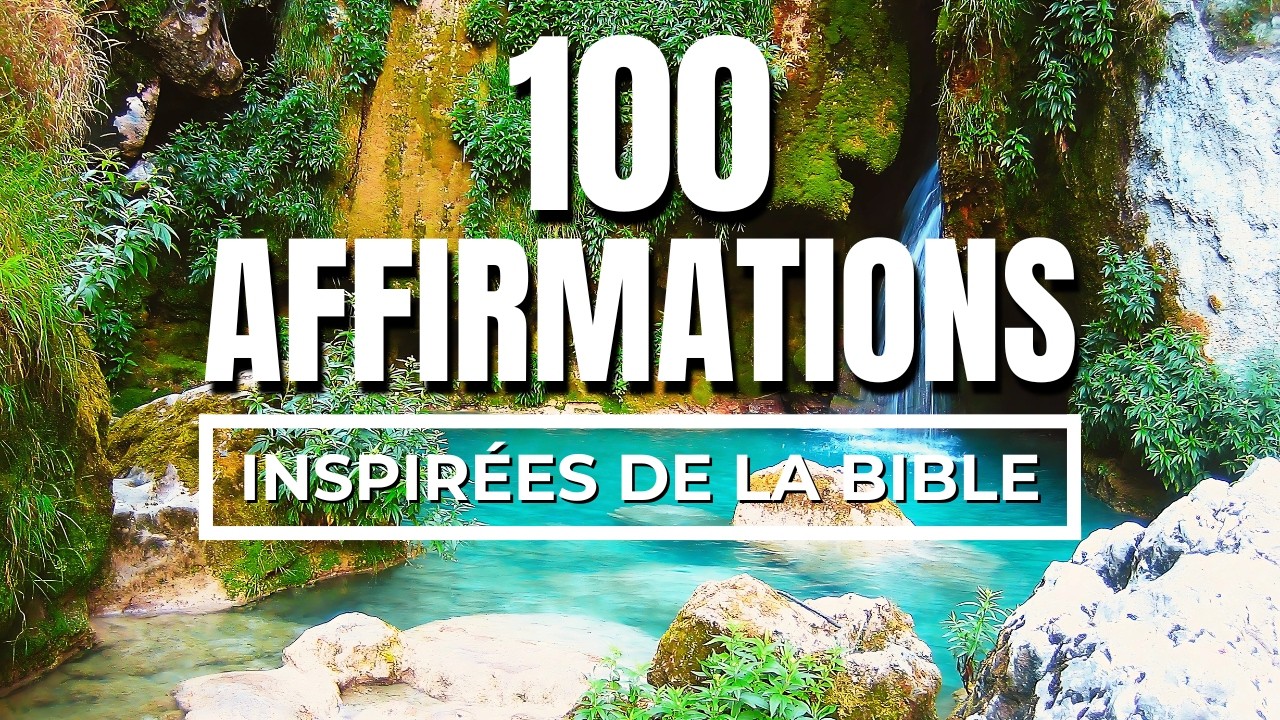 100 Affirmations Positives Inspirées de la Bible pour Booster Votre Journée Méditation & Motivation