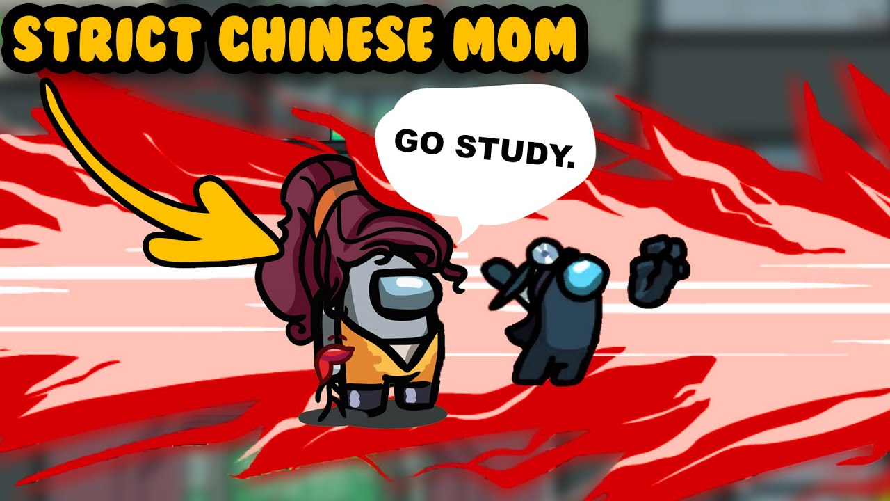 STRICT Chinese Mom Plays Among Us For the First Time