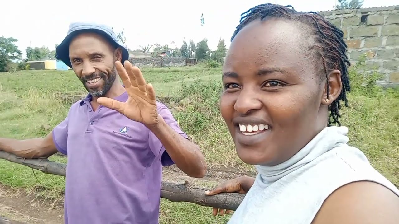Garden tour in A Kenyan village/#gardening