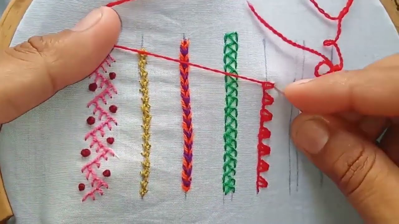 7 stiches in 1 frame