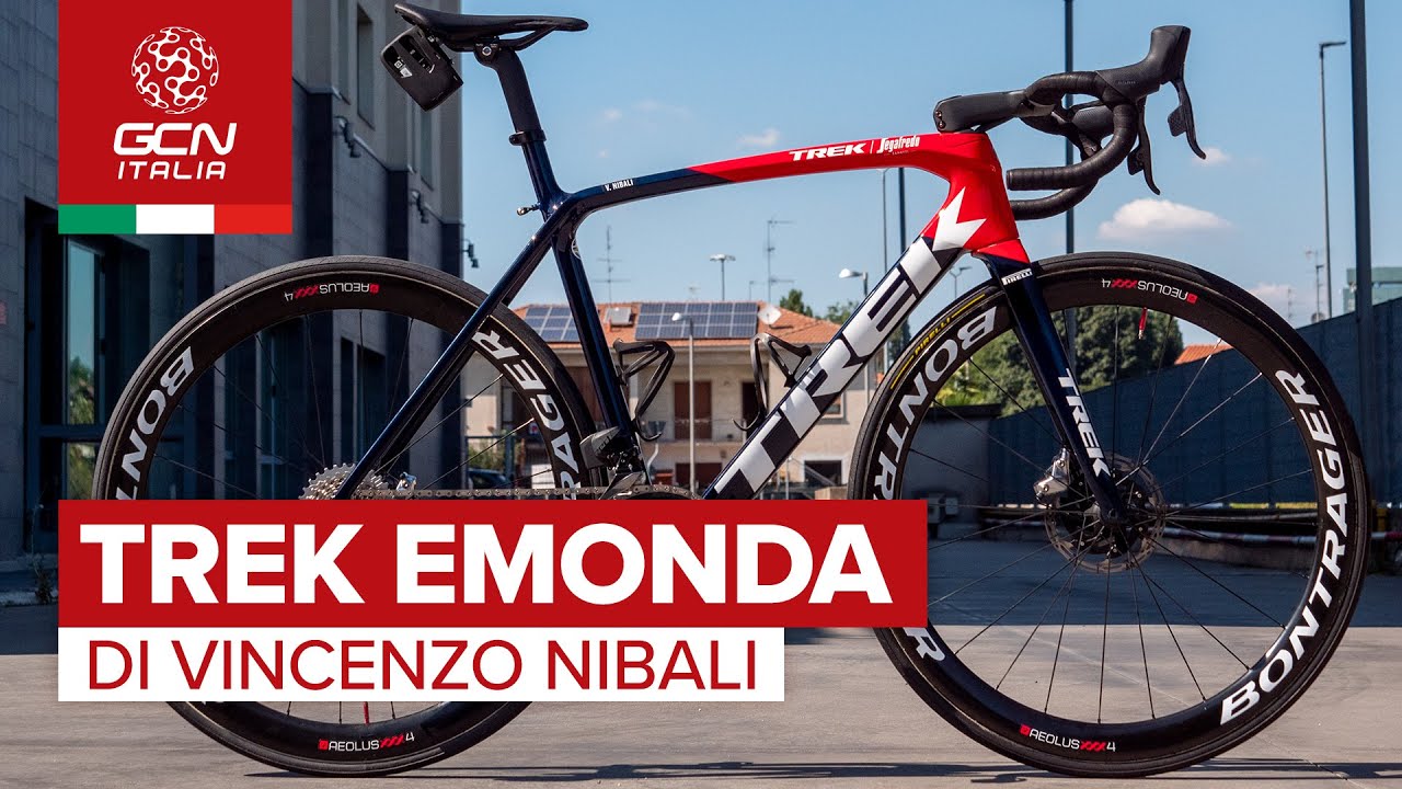 La Trek Emonda di Vincenzo Nibali | Biciclette dei professionisti