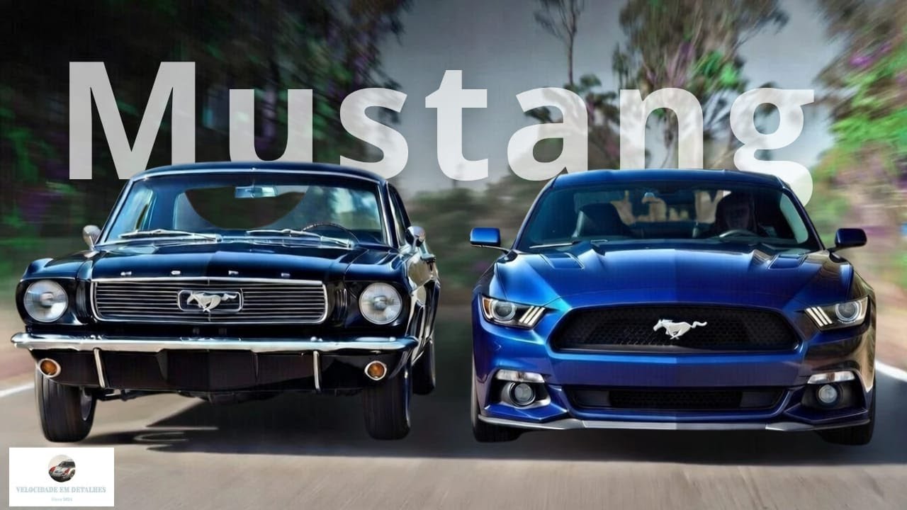 Ford Mustang: 60 Anos de História, Velocidade e Rebeldia