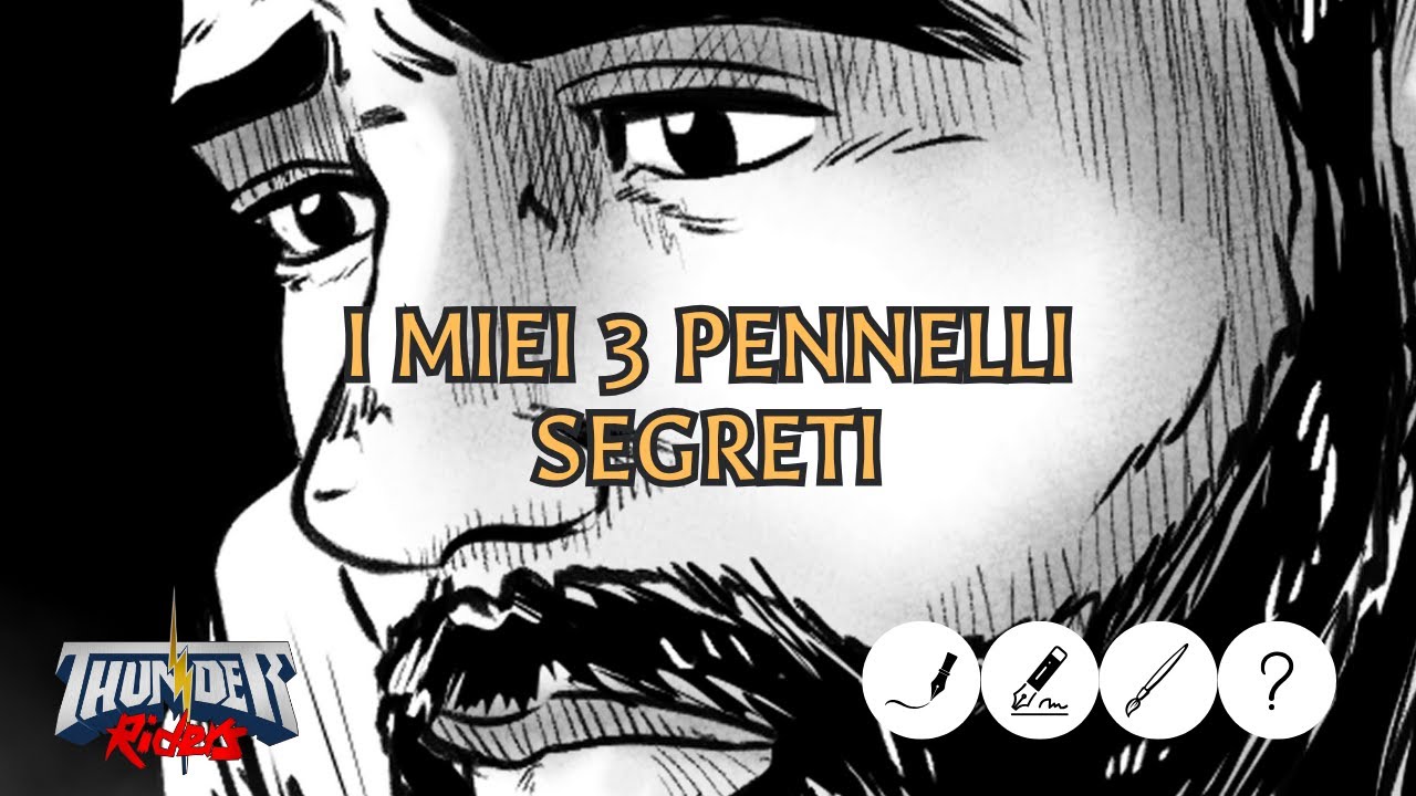 I 3 Pennelli che uso SEMPRE per i miei Fumetti (Clip Studio Paint)