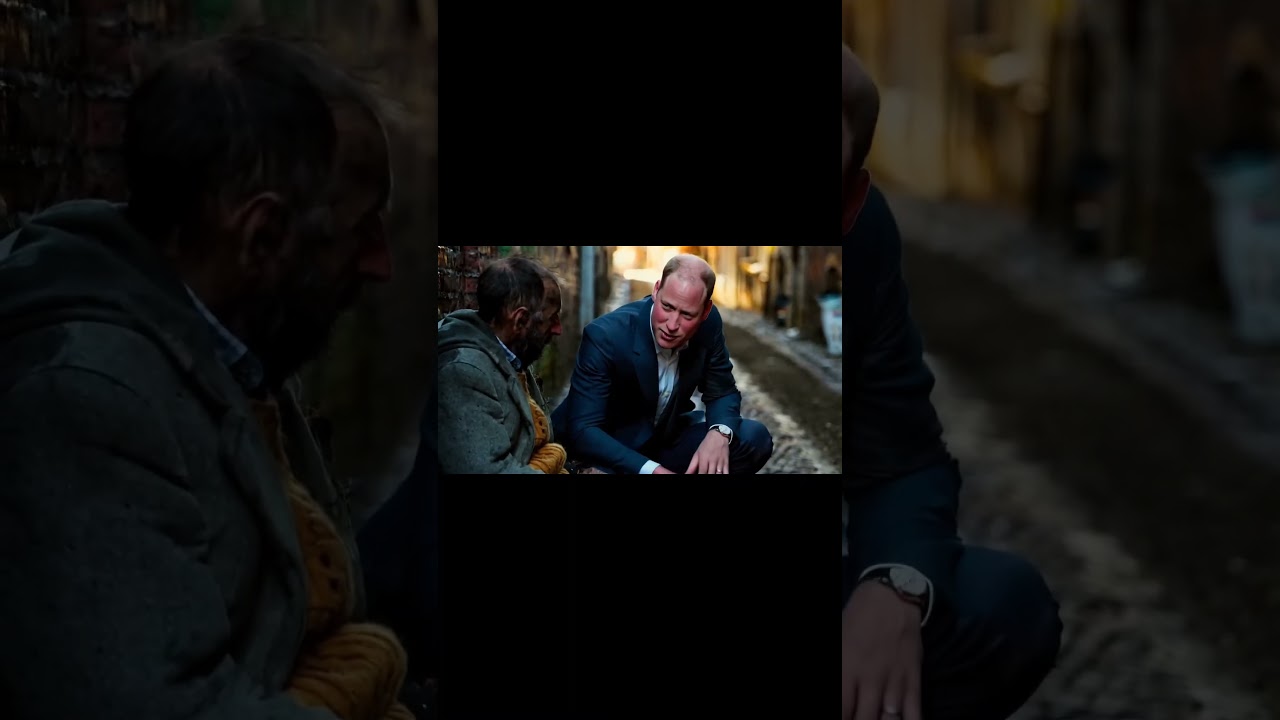 Prince William visits the homeless 