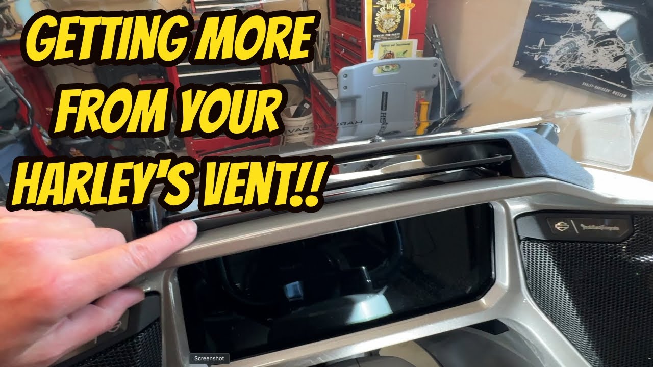Getting MORE from the Harley Vent!