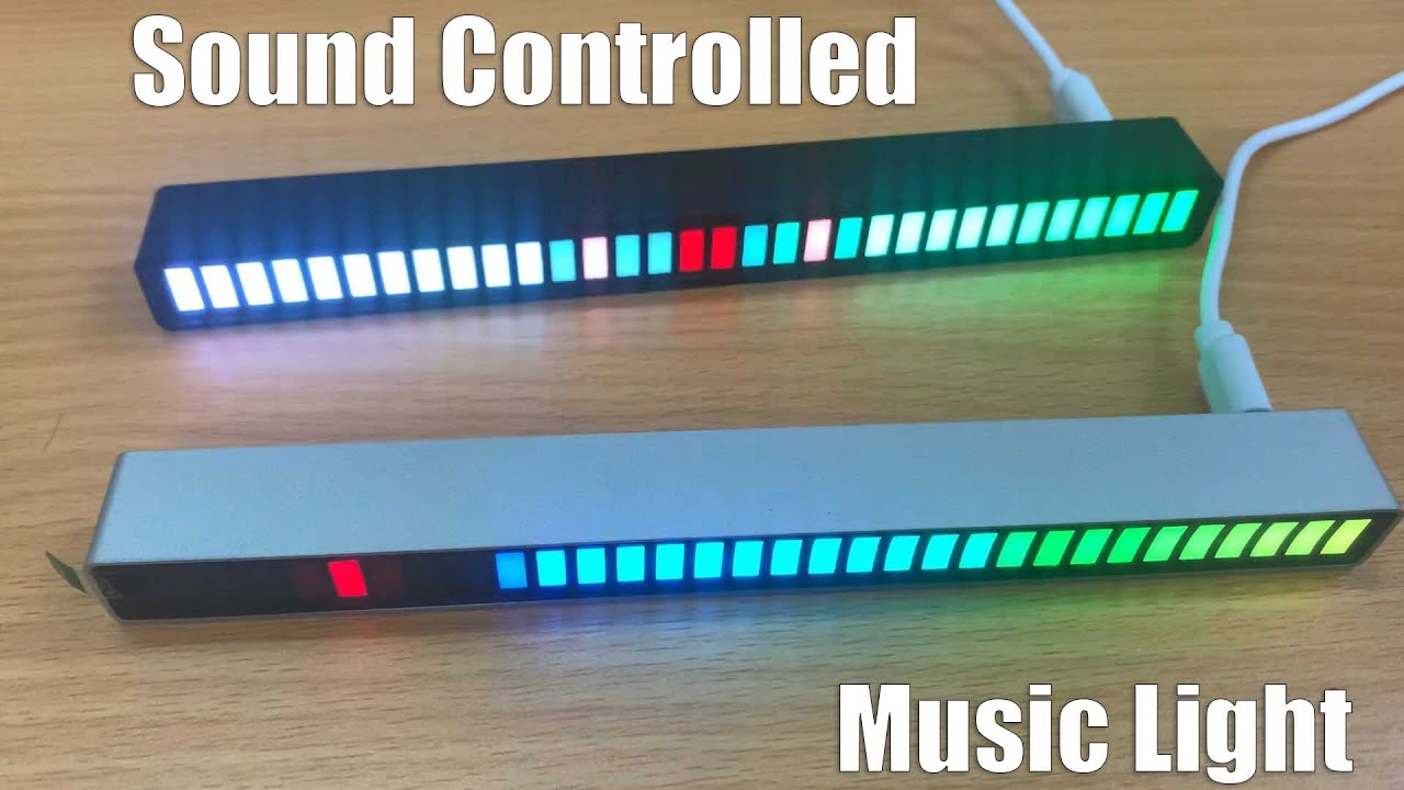 Make Music Alive - RGB Sound Controlled Music Levels Light Unboxing
