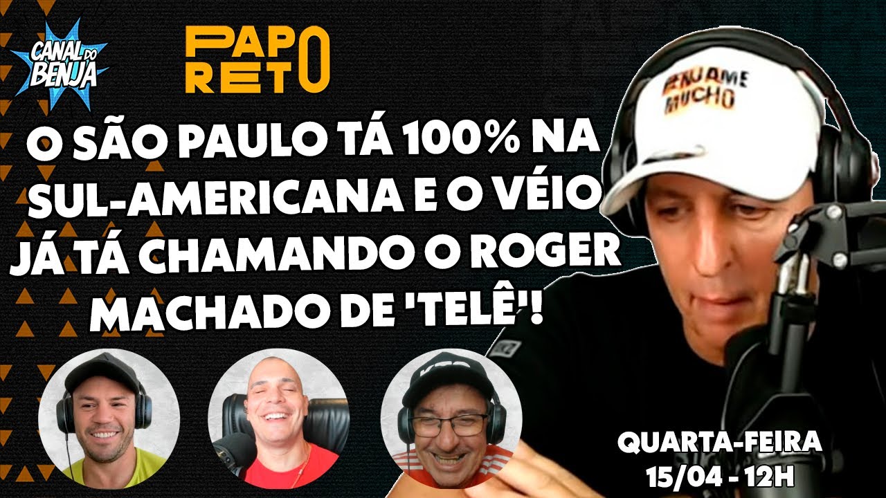 Papo Reto com Benja, Gladiador, Mano e V&eacute;io - ep. 559 - 15/04/2026