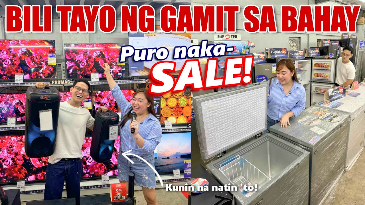 Murang Gamit Sa Bahay, SAKTO NAKA SALE! Tara, Mag-Shopping Tayo | Appliances, Furniture & MORE
