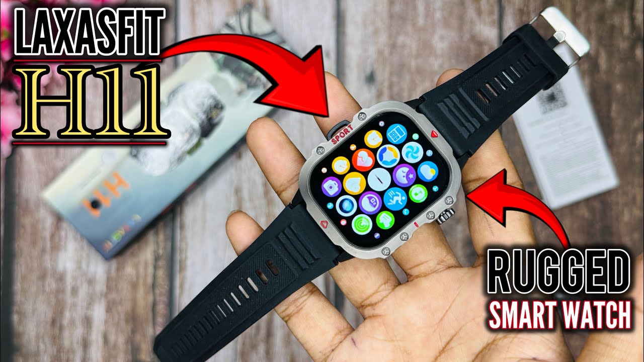 Military-Grade Tech on Your Wrist: The Laxasfit H11 Will Blow Your Mind!🤯