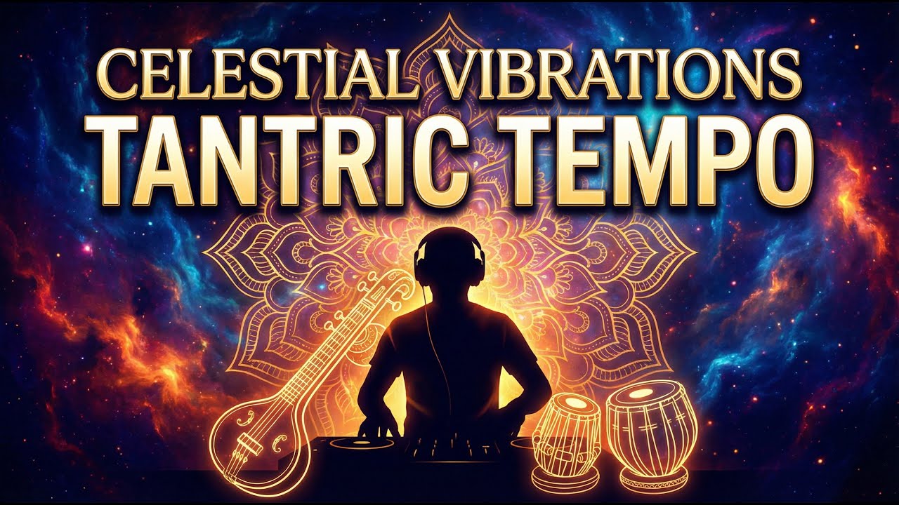 Celestial Vibrations – Tantric Tempo | DJ × Indian Classical Fusion | Spiritual EDM Trance