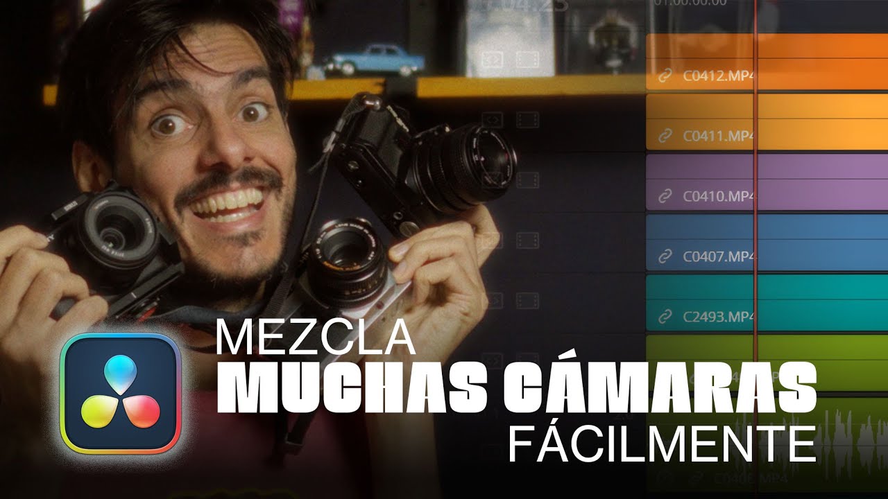 EDITAR MULTICAMARA en Davinci Resolve