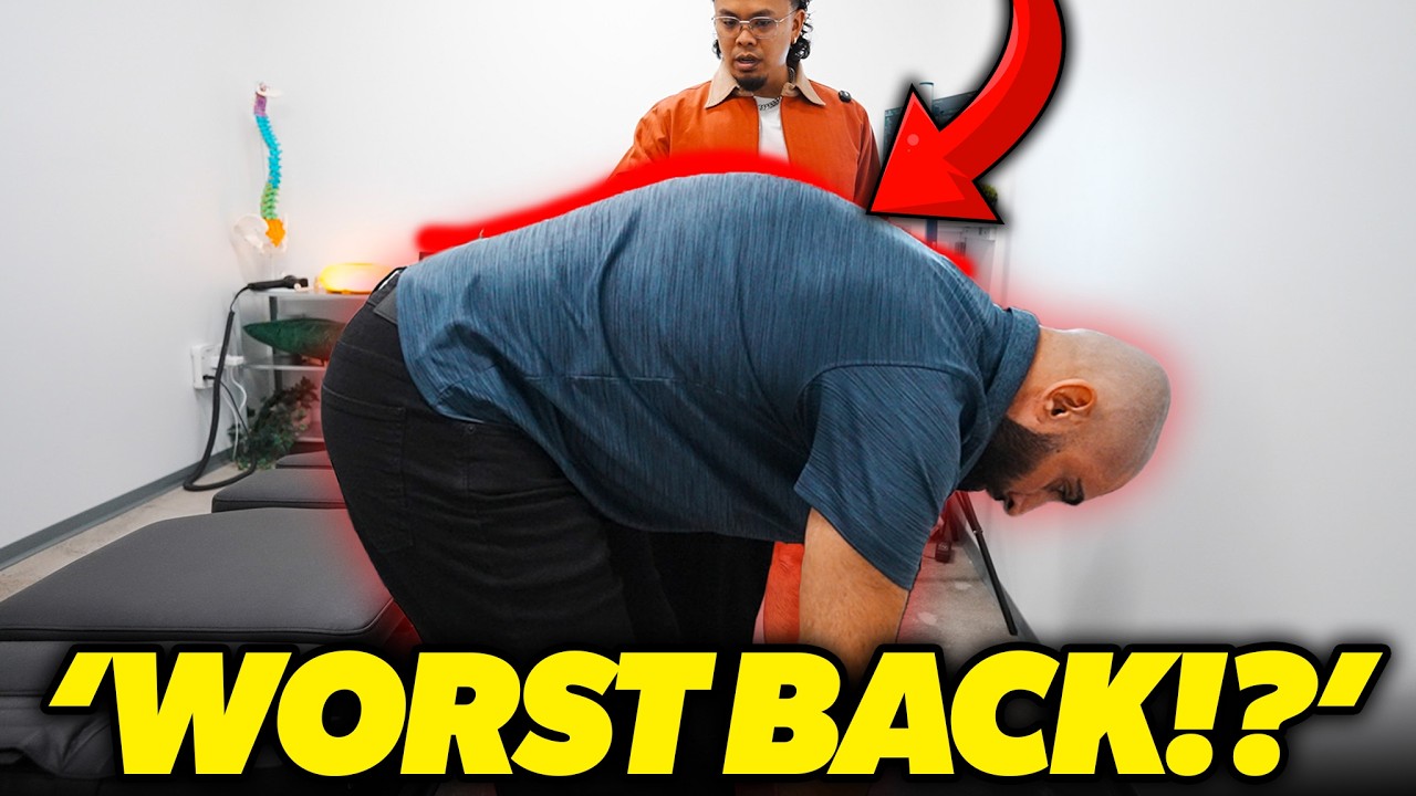 *MOST ROUNDED SPINE* I'VE CRACKED! 😱 | Asmr Chiropractic Back & Neck Adjustment | Dr Alex Tubio