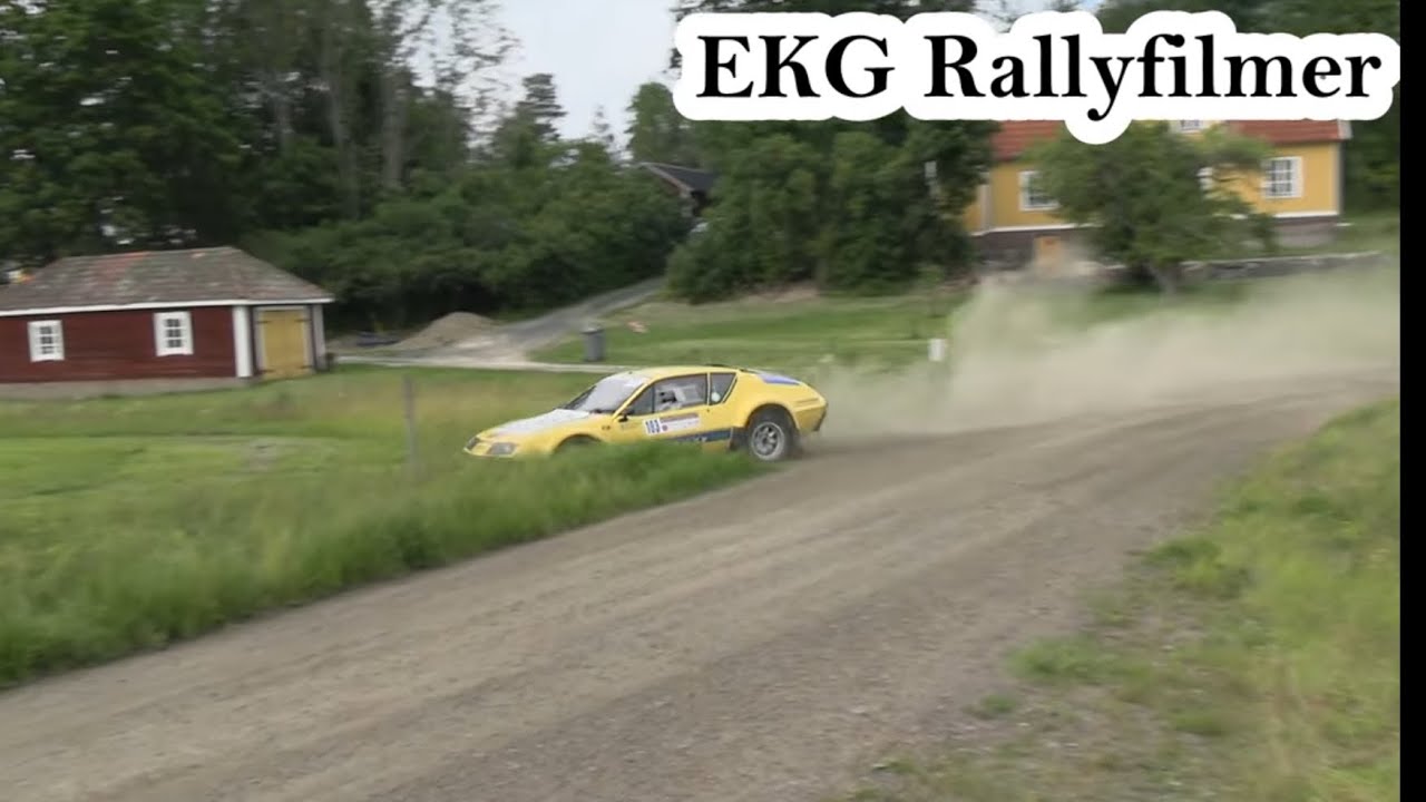 Midnattsolsrallyt 2025 Fredag Rullning och avåkningar och fin bilåka!