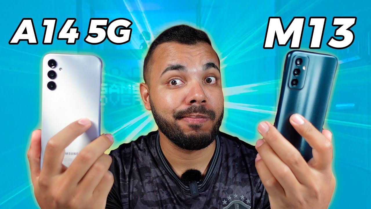 GALAXY A14 5G VS GALAXY M13 - COMPARATIVO