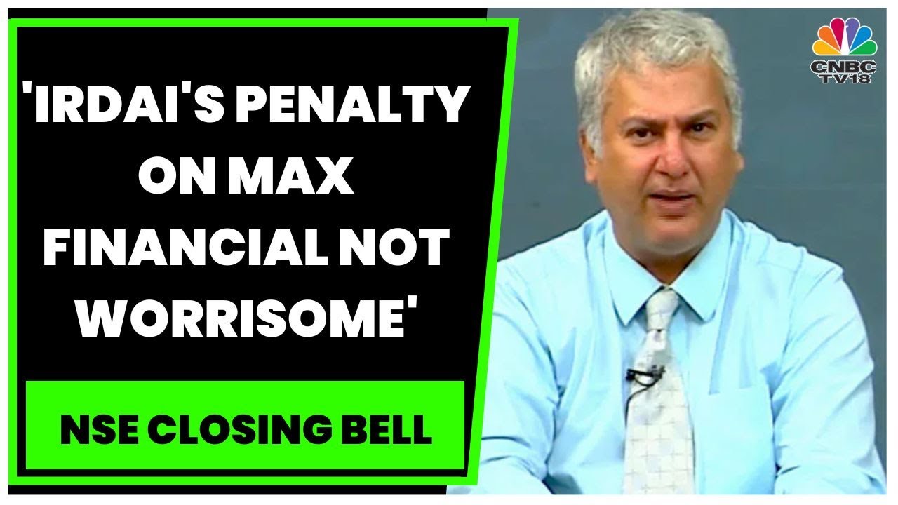 Prakash Diwan's Exclusive On IRDAI's Penalty On Max Financial Services & HDFC Bank's Q2 | CNBC-TV18