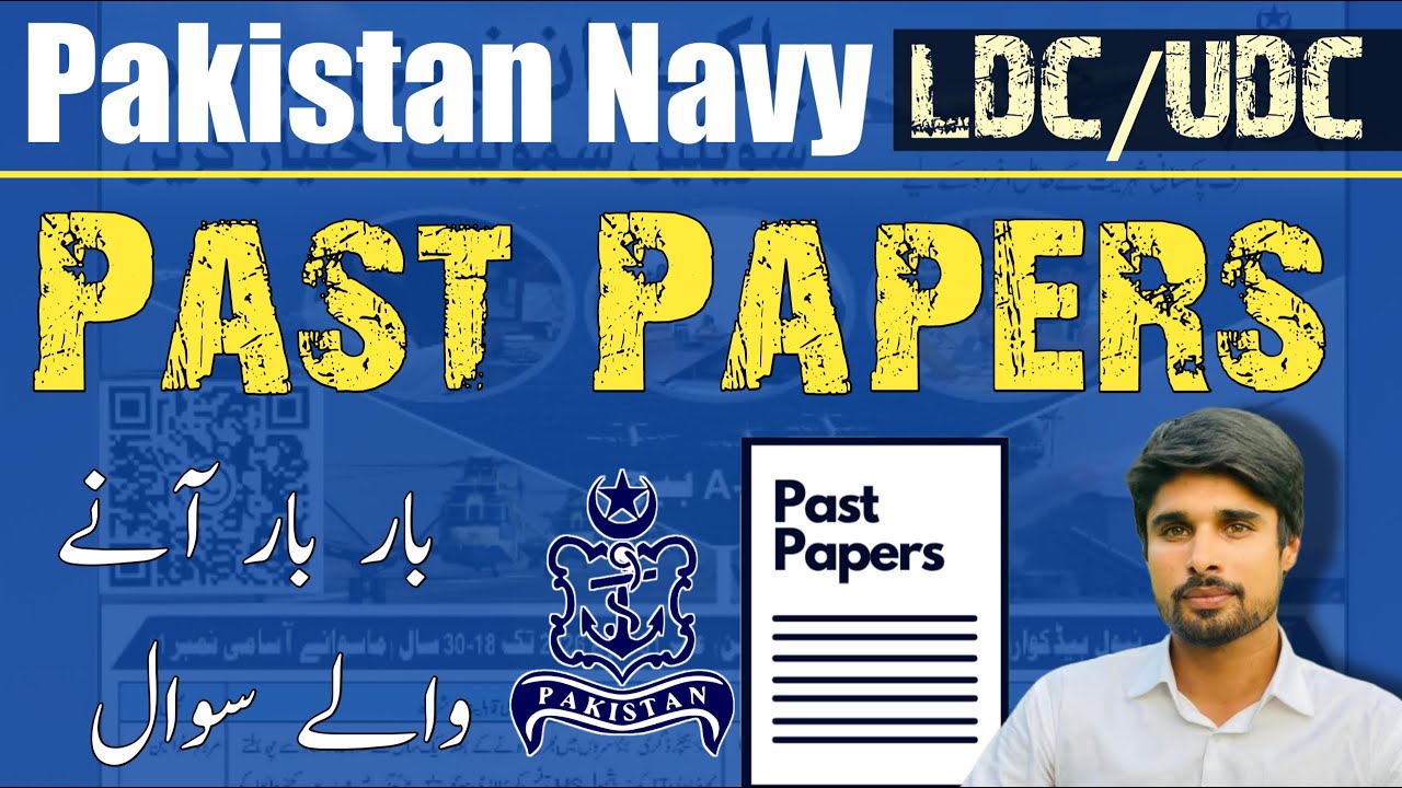 Pakistan Navy Past Papers Questions | Pak Navy LDC and UDC