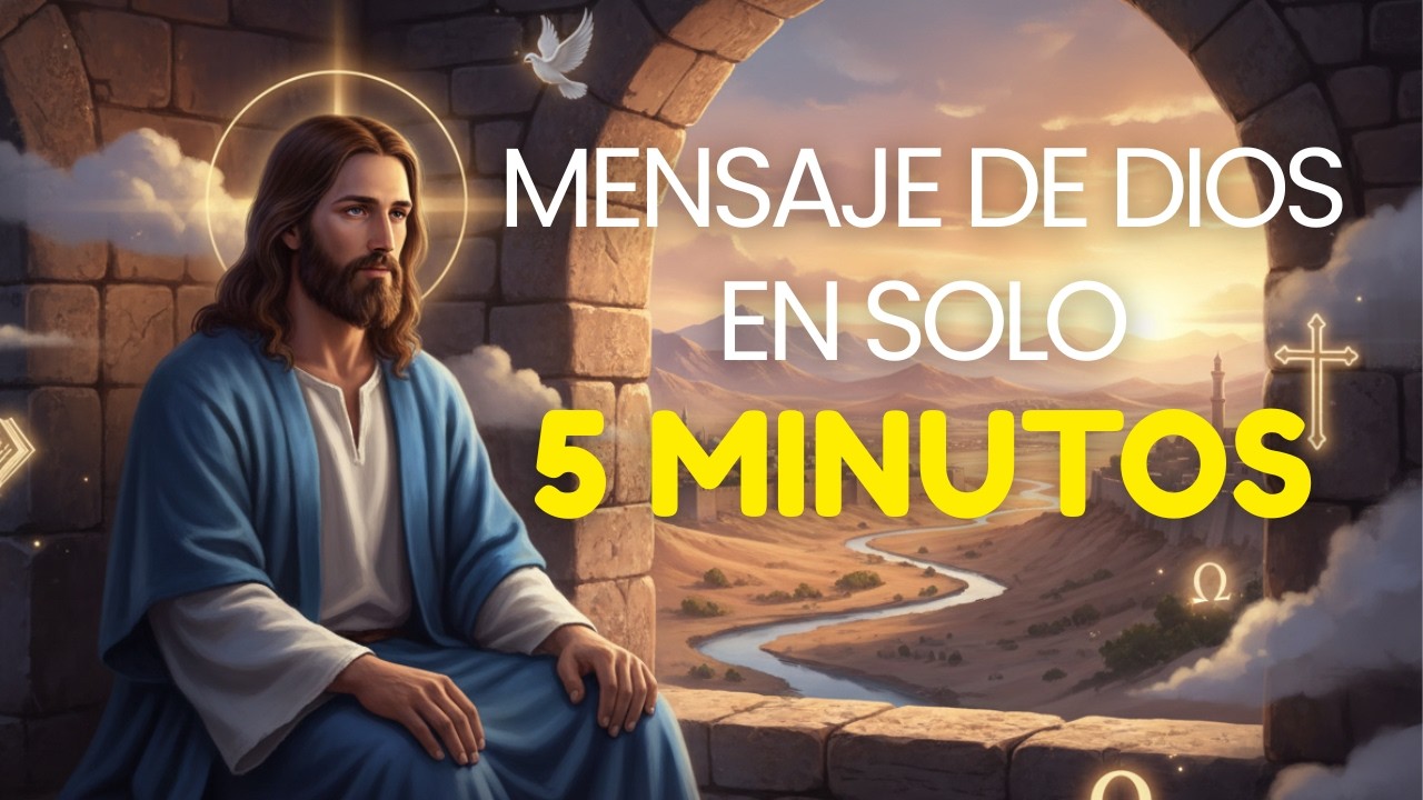 Mensaje de Dios en solo 5 MINUTOS para las mañanas | Oración  para Reflexionar