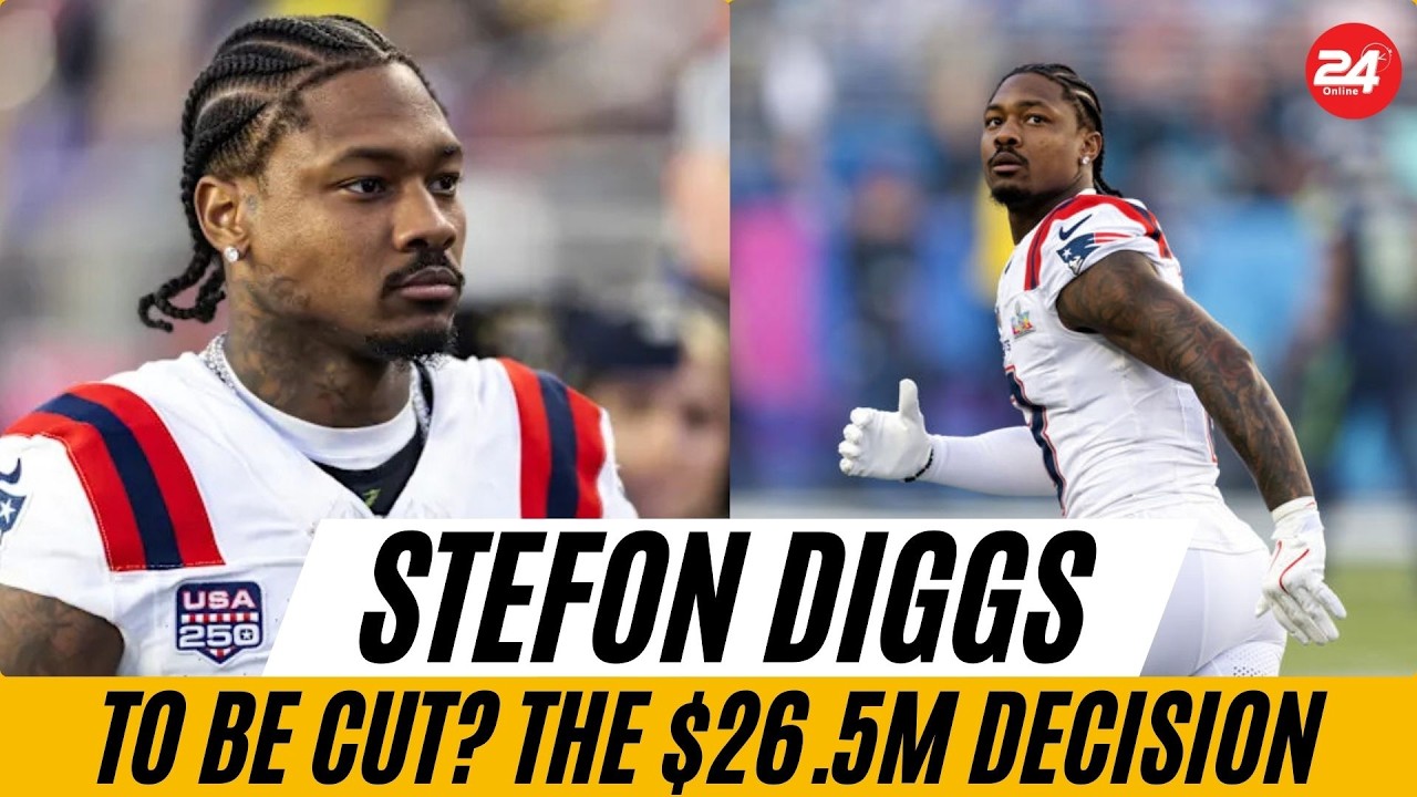 Stefon Diggs to be Cut? The $26.5M Decision Facing the New England Patriots.