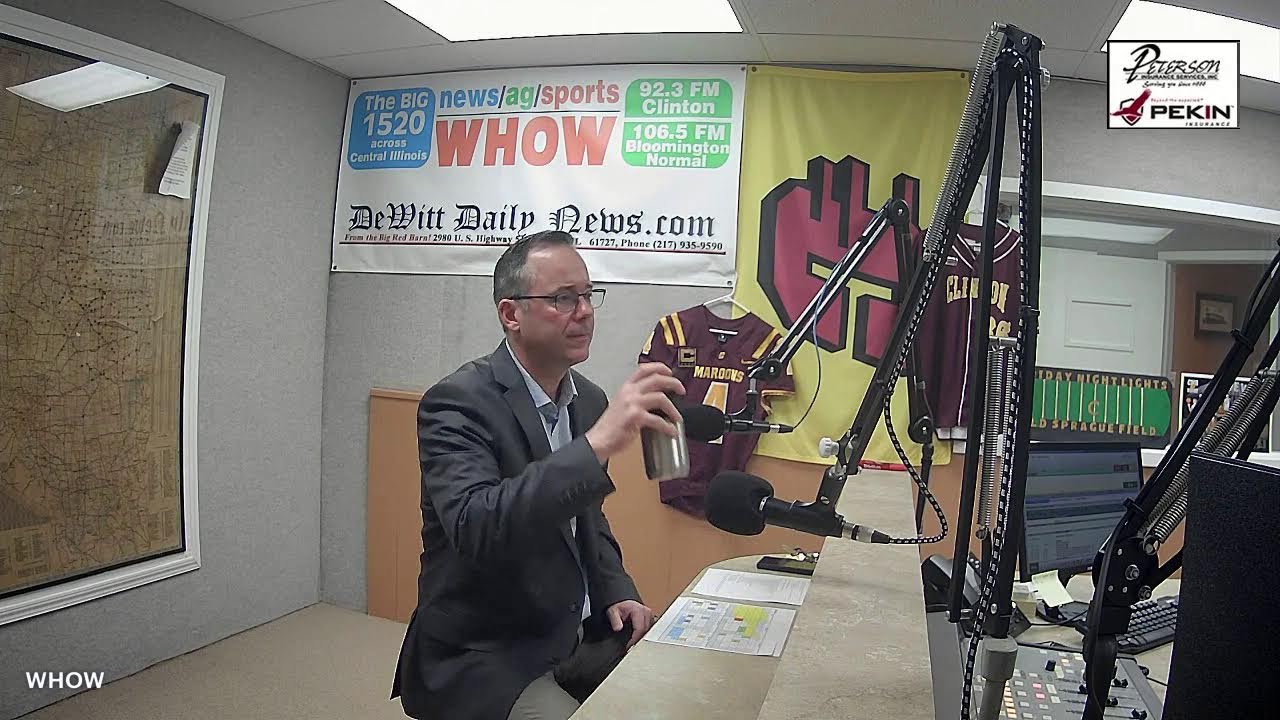 WHOW Morning Show with Mr Drew Goebel - Supt of Clinton Schools