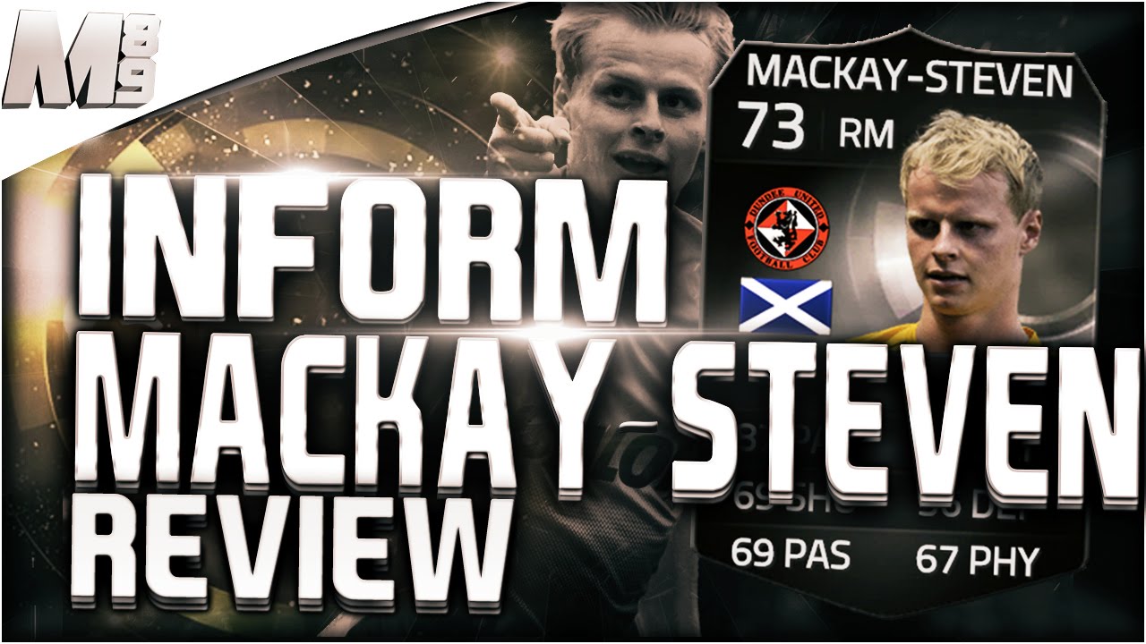 FIFA 15 UT - IF MACKAY-STEVEN || FIFA 15 Ultimate Team 73 Inform Player Review + In Game Stats
