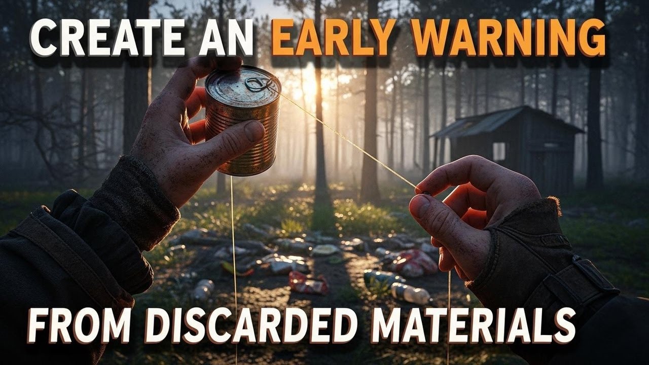 Create an Early Warning System from Discarded Materials