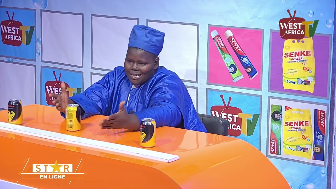 STAR EN LIGNE AVEC BIG LE DEMARCHEUR ET CAMPBELL SUR WEST AFRICA TV