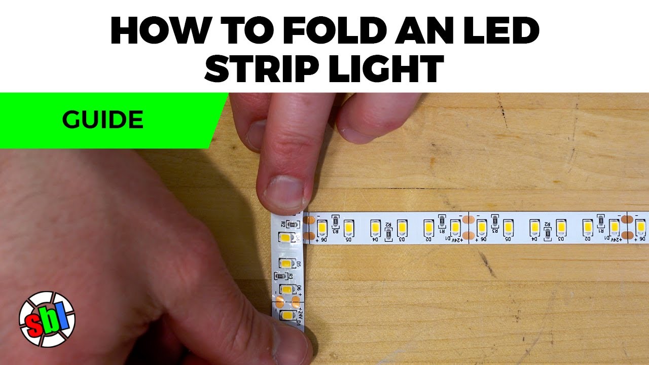 How to Bend LED Strips Around Corners