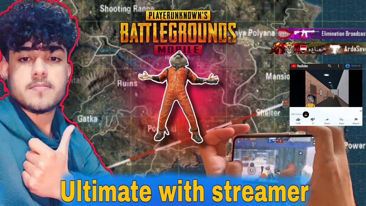 Ultimate mein streamer a giya Pubg #gaming#pubg