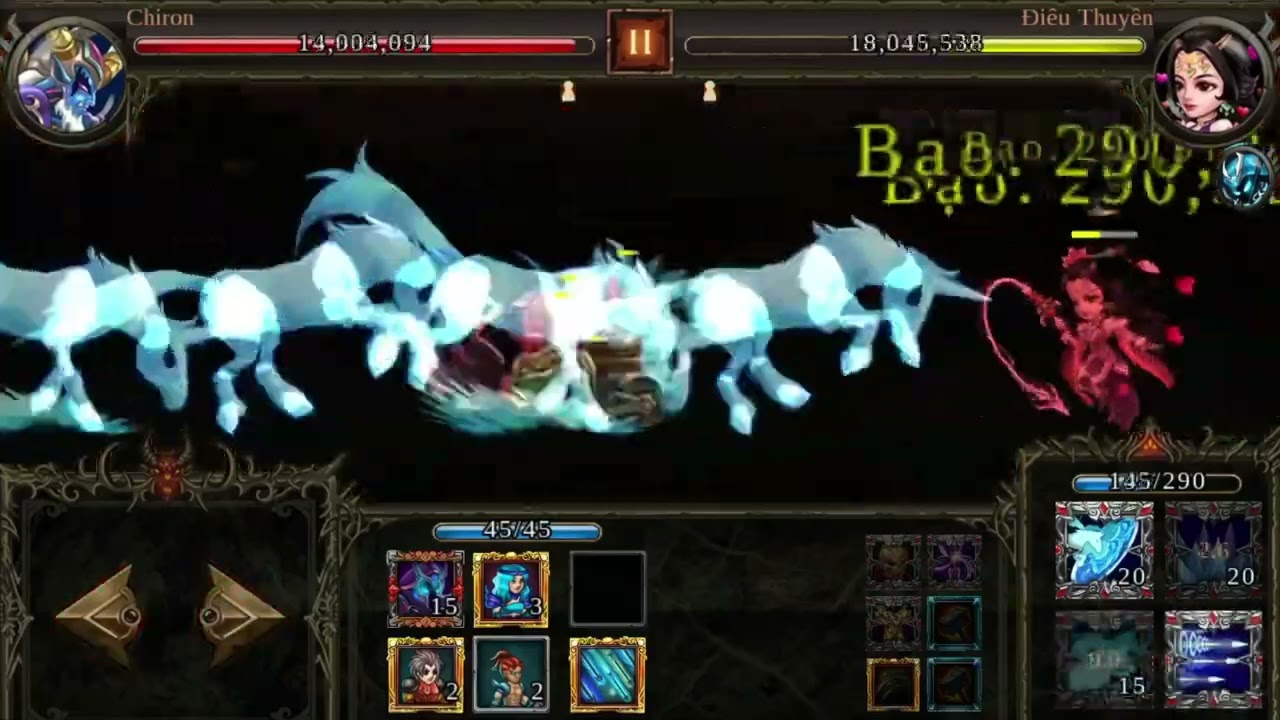 Epic Heroes War | Chiron Vs Warfare 132