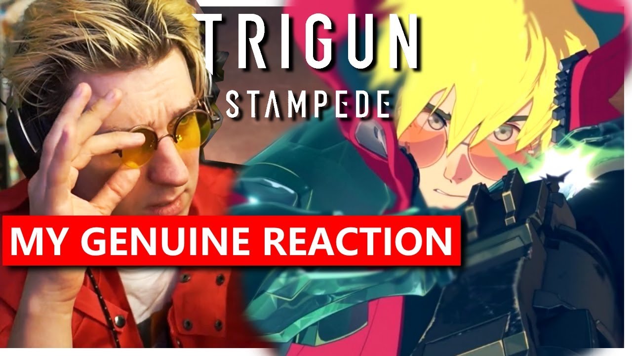 TRIGUN STAMPEDE Trailer REACTION 2023 NEW Anime