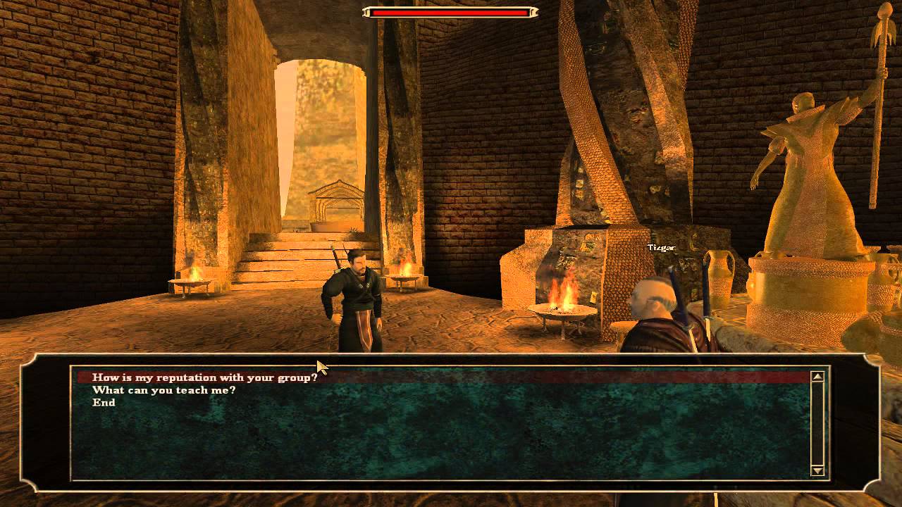 Gothic3 Mage 56 Became Dark Mage in Bakaresh ダークメイジになった!