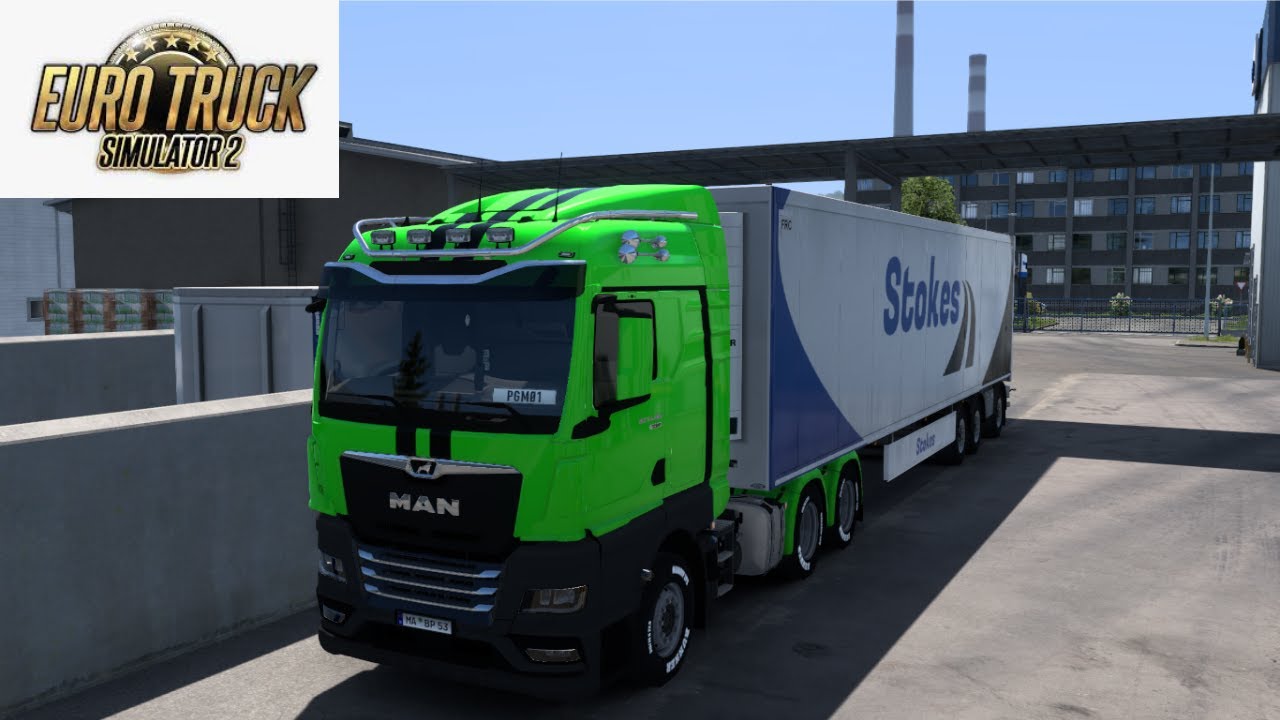 ETS2 - New Man 2020 transporting dry fruits to Milan [pt1]