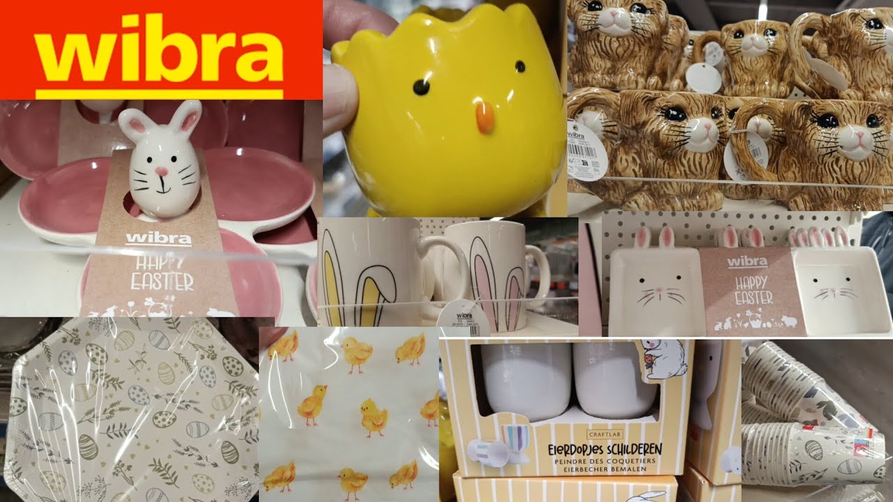 Shoplog Wibra Happy Easter dinning Tableware Variety 2026