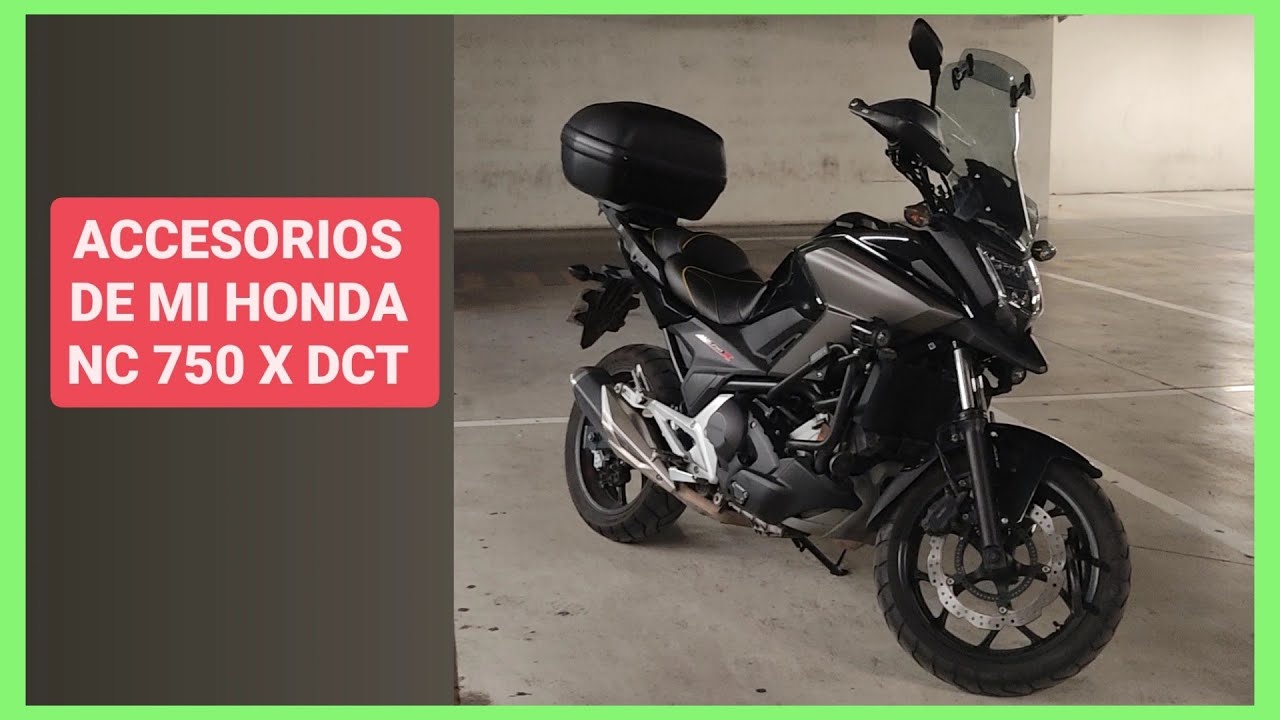 ➤ Accesorios de mi  HONDA NC750X DCT 👉 Los Esenciales para el Día a Día en español #hondanc750x
