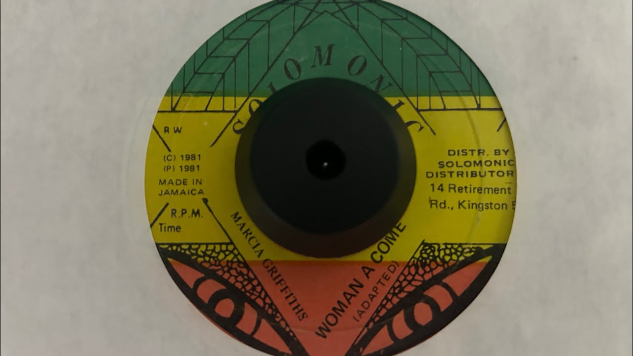 Marcia Griffiths - Woman A Come - Solomonic 7” (80s Rub A Dub)