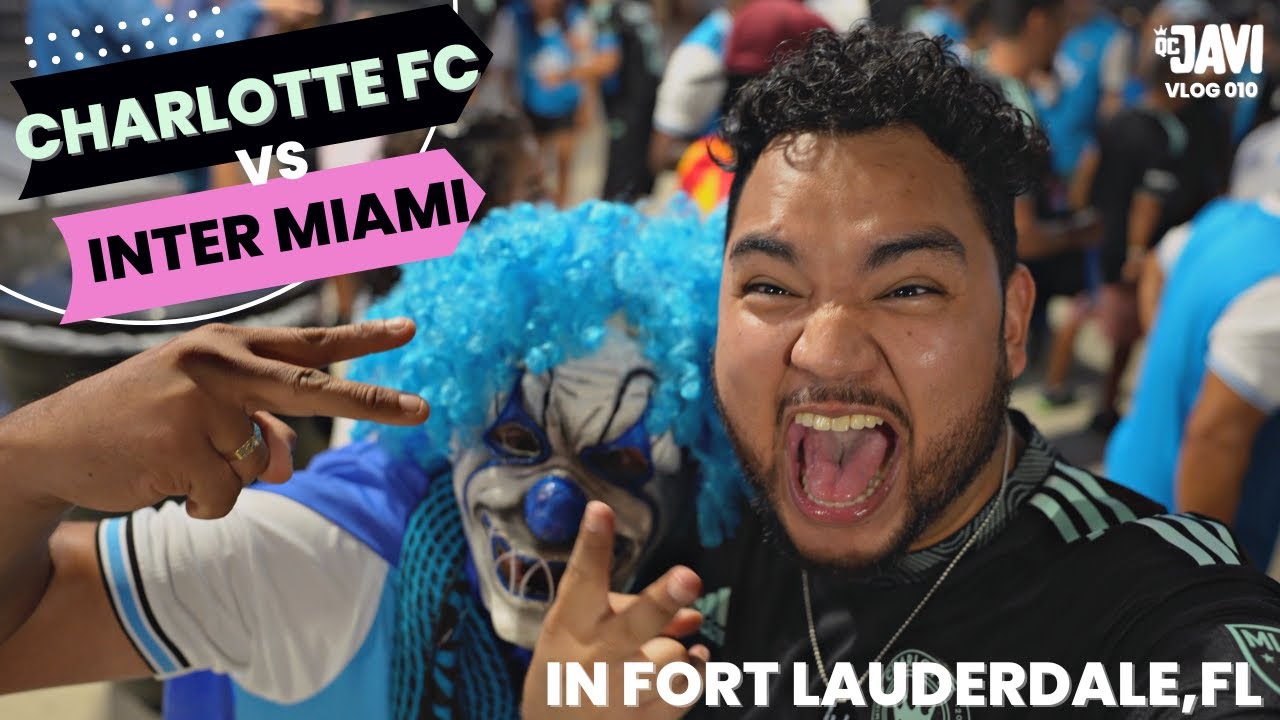 MATCH DAY VLOG - Charlotte FC vs INTER Miami in FLORIDA (QC Javi Vlog 010)