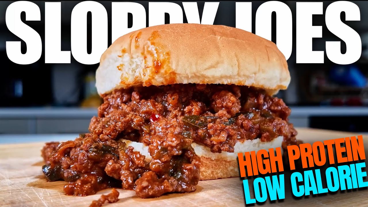 Ultimate High-Protein Sloppy Joes for Fat Loss (373 Cal • 37g Protein)