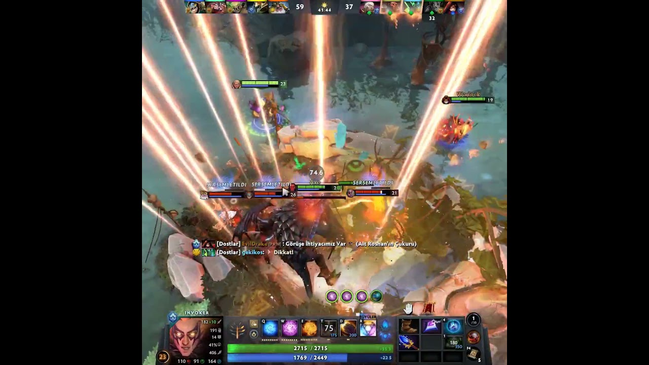 Gentleman - Invoker - GO ROSH! #dota #dota2 #dota2gameplay #dota2highlights #dota2invoker #shorts