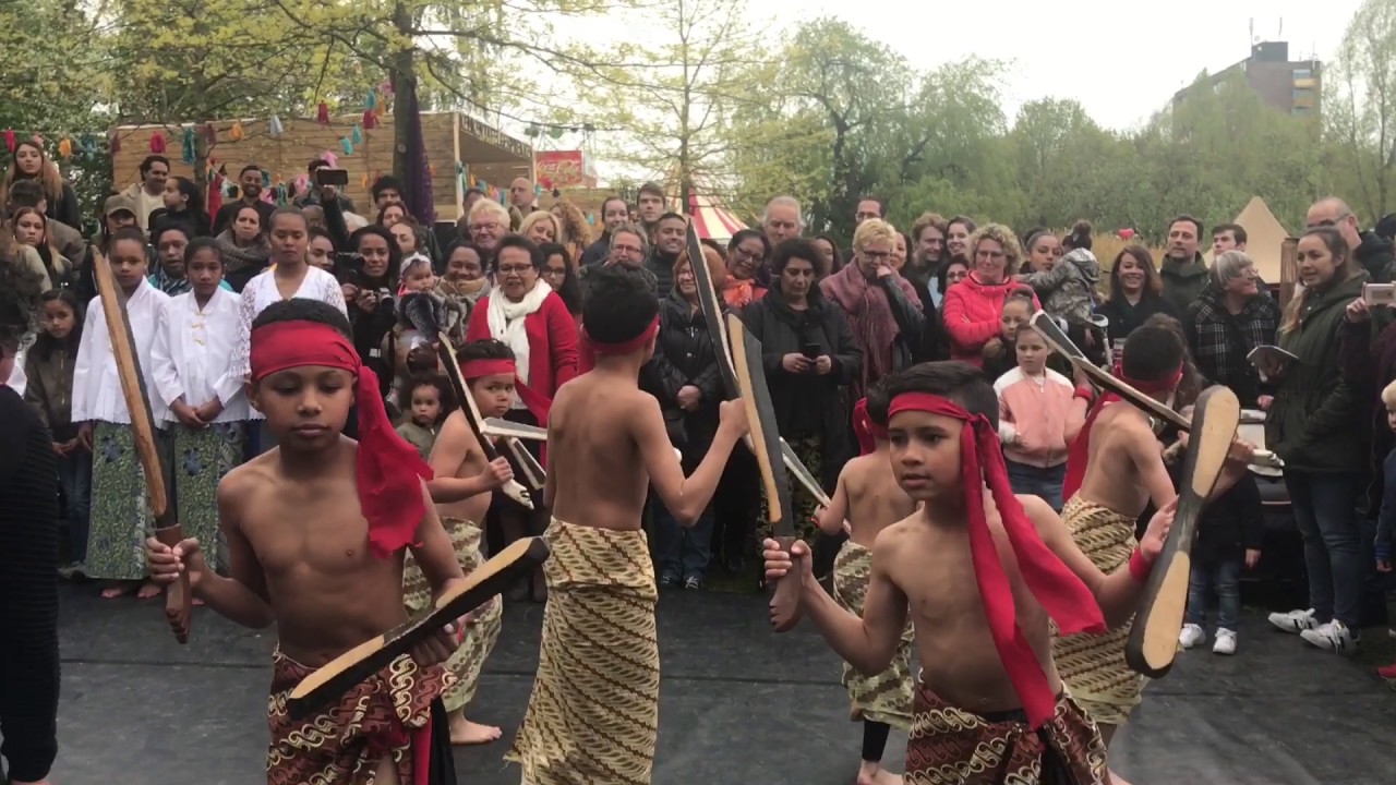 Cakalele Putra Evav 05-05-2017 Bevrijdingsfestival Zwolle