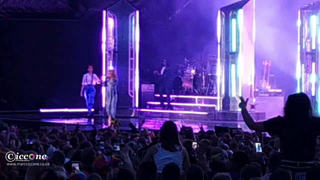 Kylie at Brighton Pride Park Main Stage 2019.