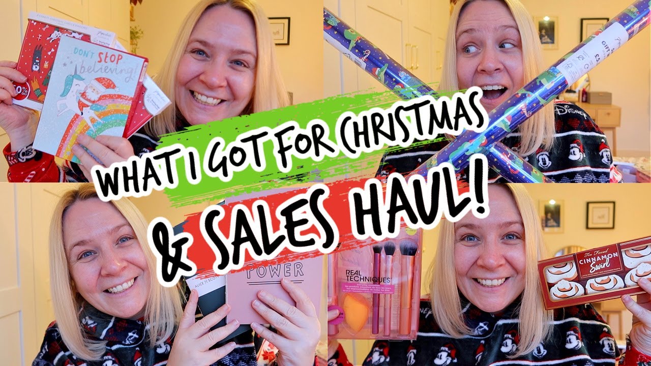 WHAT I GOT FOR CHRISTMAS & BOXING DAY SALES HAUL 2021!